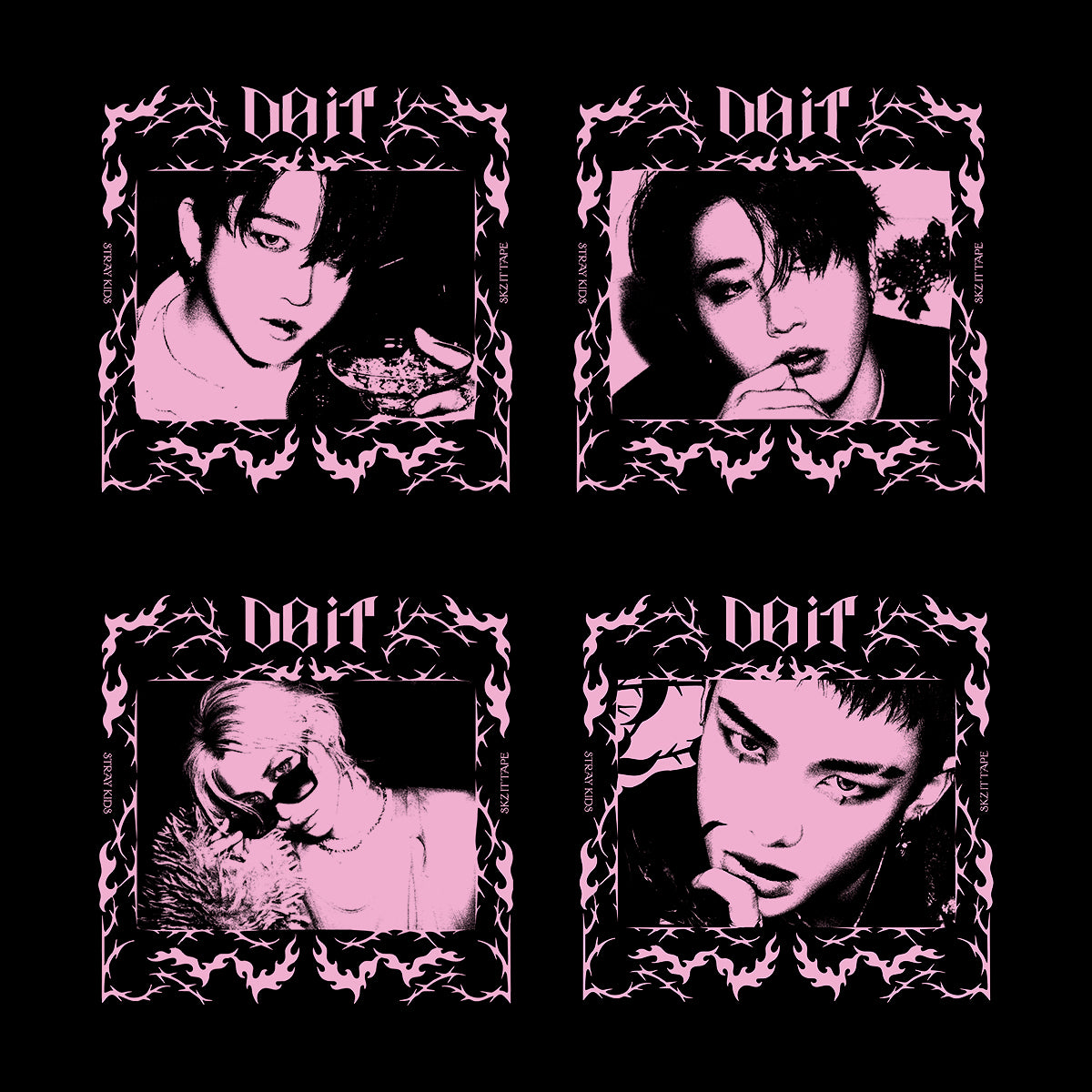 Pack de 8 Diseños de Do It Stray kids