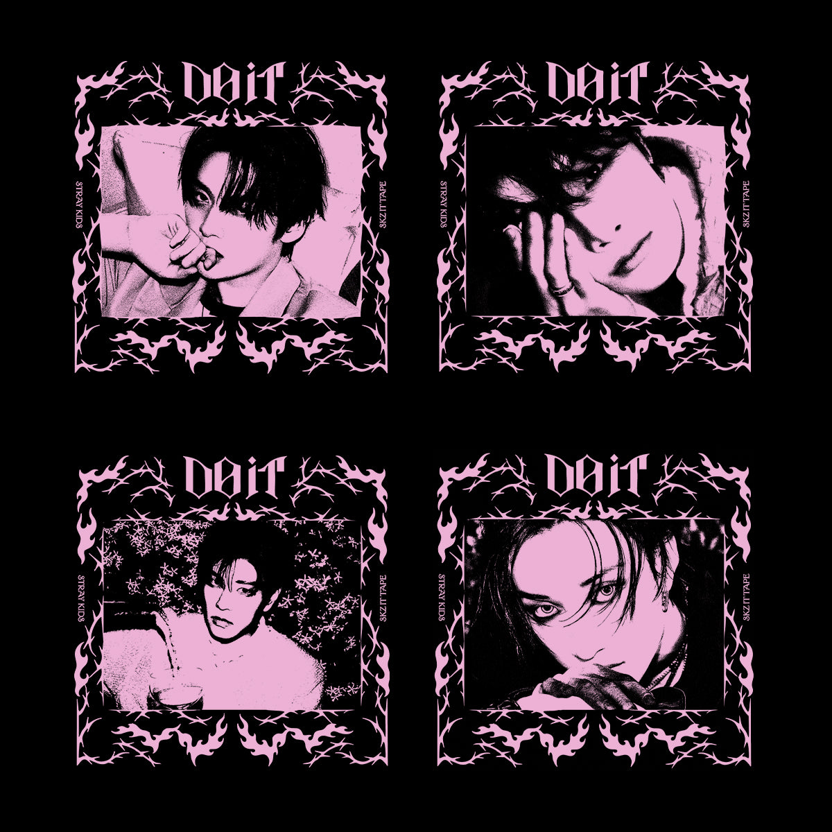 Pack de 8 Diseños de Do It Stray kids