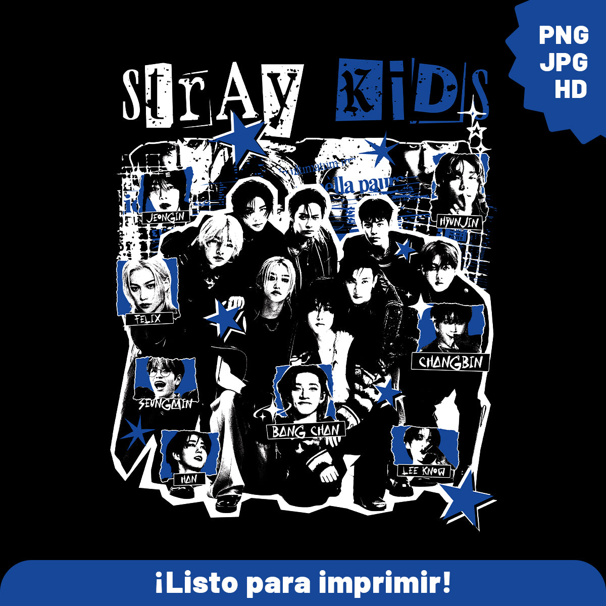 Diseño de Stray Kids
